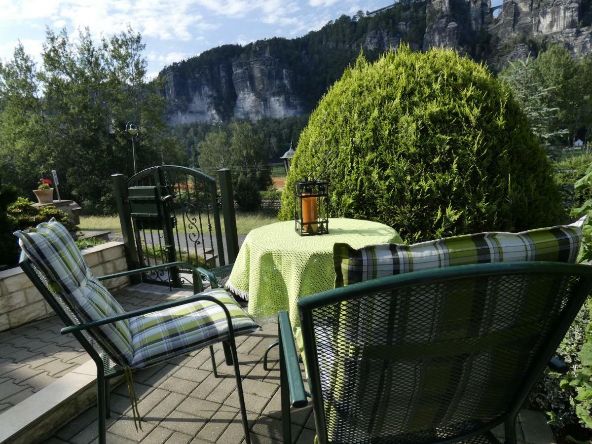 Ferienwohnung Grunwald Kurort Rathen Buitenkant foto